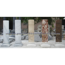 Stein Granit Sandstein Marmor Spalte für Home Decoration (QCM0132)